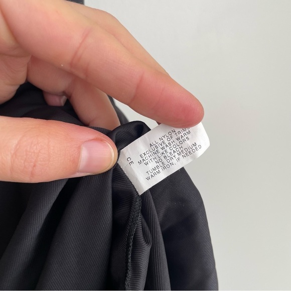 Vintage‎ Shadowline babydoll satin slip dress black whimsigoth fairy lace witchy - Picture 5 of 9